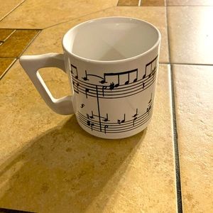 Vintage Chadwick-Miller music notes coffee cup